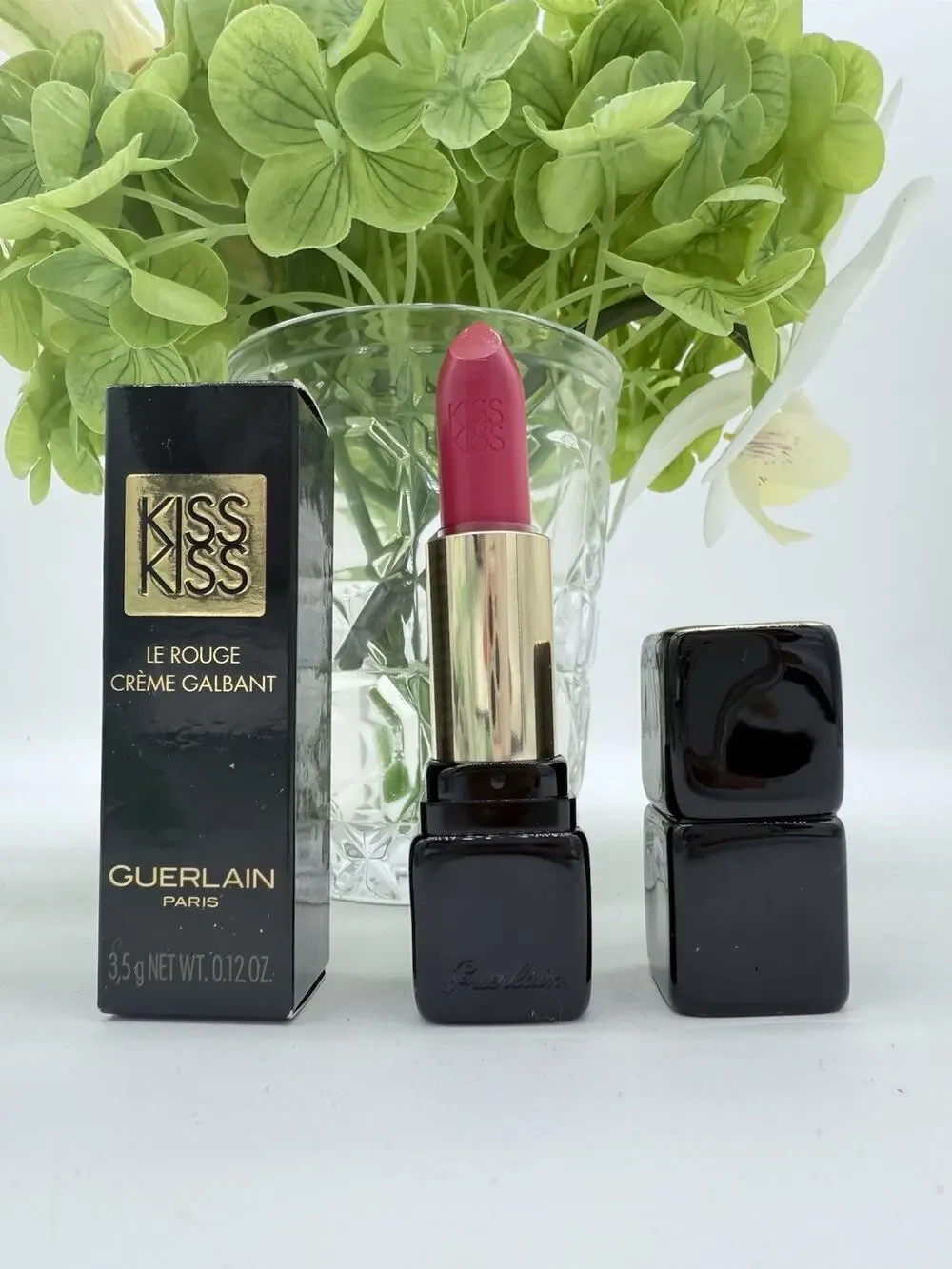GUERLAIN KISS KISS CREAMY SHAPING LIP COLOUR 3.5 G/0.12 OZ. #360 - VERY PINK